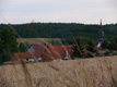 Blick über Dietersdorf aus Richtung Norden