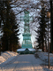 Der Wanderweg zum Josephskreuz im Winter