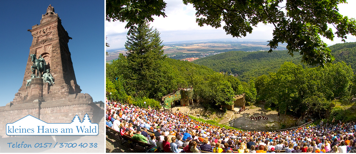 Kyffhäuser und Bergtheater Thale